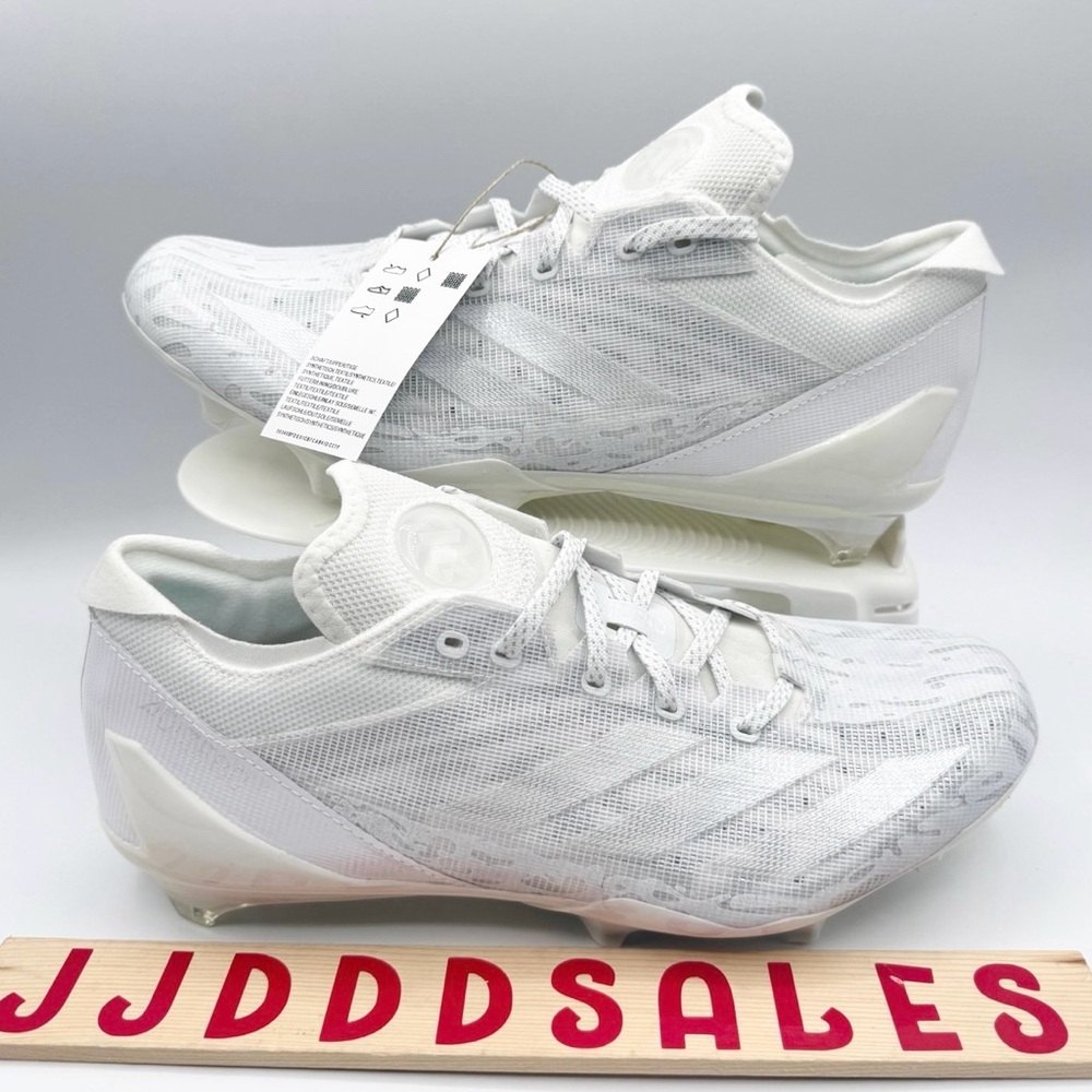 Adidas Adizero Electric Speed Juice Football Cleats White IE4413 Men’s Sizes NWT